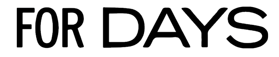 For Days - To keep stuff out of the landfill.